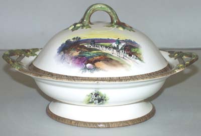 Vegetable Dish with cover c1930s